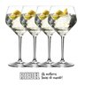 Conjunto 4 Taças Cristal Riedel Bar Gin Drink Vinho 670ml - 4