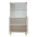 Ver imagem 5 de Cristaleira Ditália 4 Portas E-964 Cor:branco