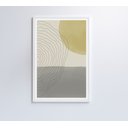 Ver imagem 7 de Quadro Abstrato Circulo, Linhas e Retângulo - 120x80 Cm - Tecido Canvas
