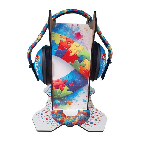 Suporte e Abafador de Ruido para Autistas Infinity Color 11 Db
