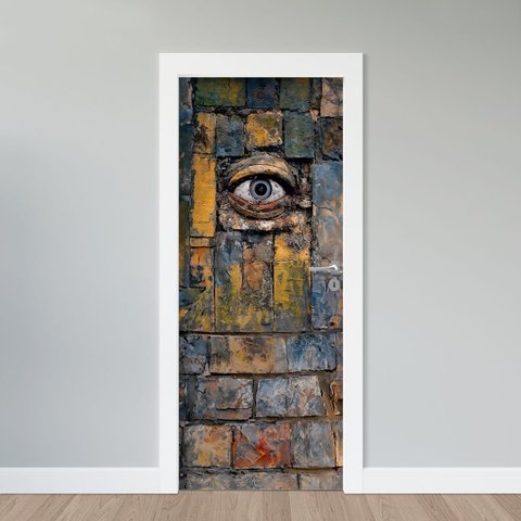 Adesivo de Porta - Olho