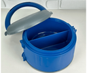 Ver imagem 5 de Marmita Termica Plus 1,5l Dupla C/ Alça Azul Soprano
