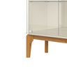 Conjunto Sala de Jantar Cristaleira Buffet Moderno Decoracao Off White:off White/cinamomo - 5