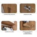 Ver imagem 3 de Guarda Roupa Casal Bellagio 6 Portas e 6 Gavetas com Espelho Novo Horizonte