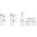 Ver imagem 2 de Fechadura 3f Bella Interna Inox Cromada