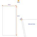 Ver imagem 3 de Porta de Madeira Maciça 215x112cm Mexicana Cedro Arana