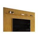 Ver imagem 5 de Painel Quarto P- Tv Trento 275x240cm Cedro-bali - Dj Móveis
