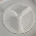 Ver imagem 5 de Mini Maquina de Lavar Touch Roupas Inteligente Portatil Dobravel Balde 5 Litros Timer Transporte Lav