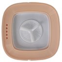 Ver imagem 3 de Mini Maquina de Lavar Touch Roupas Inteligente Portatil Dobravel Balde 5 Litros Timer Transporte Lav