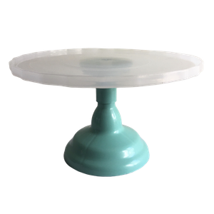 Boleira Polipropileno Verde Tiffany Prato Transparente Glamour G Arte Vítrea Glamour Verde Tiffany G