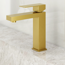 Ver imagem 5 de Torneira Banheiro Dourada Luxo Viena Monocomando Aço Inox 304 Goldenx