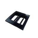 Ver imagem 4 de Conj Tomada Dupla P/ Moveis Alumbra 2p+t Branca Preta 20a:preto