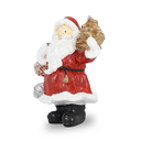 Ver imagem 2 de Figura Natalina Mini Papai Noel com Árvore de Resina 18cm Bravadecor