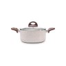 Caçarola com Tampa Ø20 Ceramic Life Granada Indução - Brinox 20 Cm Vanilla Brinox - 1