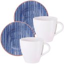 Ver imagem 1 de Kit Jogo Xicaras 2 Pessoas 2pçs Abstratta Tramontina 200ml