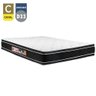 Colchão Casal Castor Black White Air D33 Double Face Preto e Branco 27x138x188 - 2