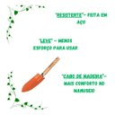 Ver imagem 6 de Pazinha Jardim Estreita Aço Pá Jardinagem Tramontina