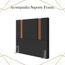 Ver imagem 5 de Cabeceira Solteiro 88 cm Veron Veludo Preto Soon