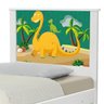 Cama Solteiro Infantil Dinossauro Jurássico Mdf/mdp Aventura Resistente - 4