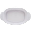Ver imagem 2 de Kit 5 Travessas para Servir de Melamina Branca 23cm com Alças para Restaurantes Casa Milão Lyor