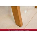 Ver mais imagens de Conjunto: Mesa Sala Jantar Yara Sc79 Tampo Madeirado C/ Vidro Canto Curvo 160x90cm e 6 Cadeiras Vita