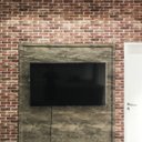 Ver imagem 3 de Papel Adesivo Tijolinho Vermelho 3d Texturizado Vinil Lavável Autocolante para Decoração