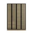 Ver imagem 2 de Guarda-roupa 4 Portas Reflecta 100% Mdf Orion CabeCasa MadeiraOriginals