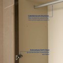 Ver mais imagens de Guarda-roupa 4 Portas Reflecta 100% Mdf Orion CabeCasa MadeiraOriginals