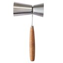 Ver imagem 4 de Dosador P/ Bebidas Duplo 25ml 50ml Bar Drink Barman Bartender Gin Vodca Caipirinha Dose Whisky Clink