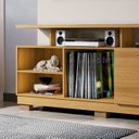 Ver imagem 5 de Home Theater Estante p/ TV até 55" Artheo HB Móveis - Cinamono/Off White