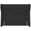 Ver imagem 4 de Cabeceira Cama Box Casal 140 Cm P05 Madrid Couríssimo Preto