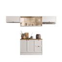 Ver imagem 2 de Cozinha Completa Modulada Americana com Vidro Reflecta 4 Peças Yescasa
