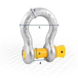 Manilha Curva (i)1.1/8" Vonder Plus - 2
