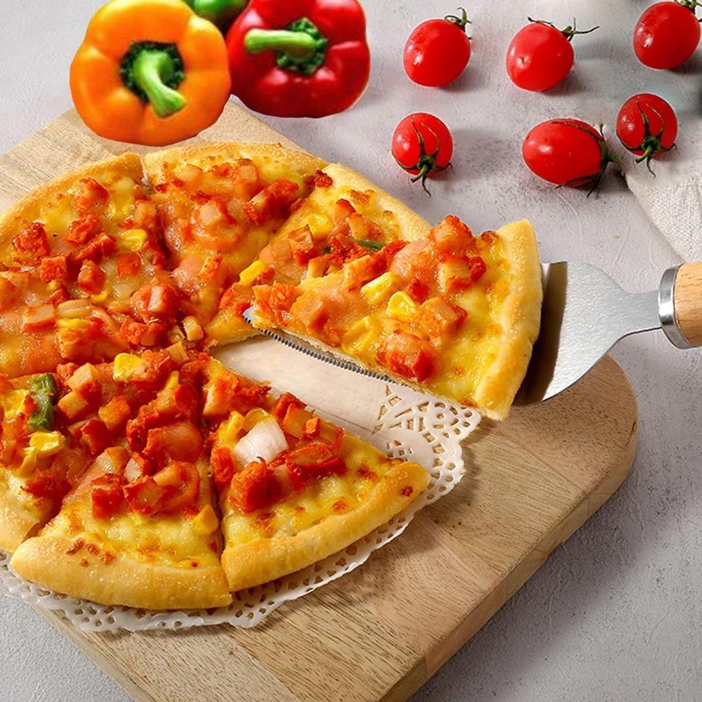 Cortador de Pizza Inox Com Lamina Afiada Profissional 20 cm - 4