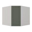 Ver imagem 1 de Módulo Balcao Obliquo 100% Mdf Cozinha Modulada Provence Robel Fendi/salvia