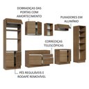 Ver mais imagens de Armário de Cozinha Completa 330cm Rustic Glamy 03 Rustic