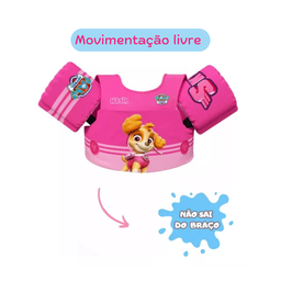 Boia Infantil Patrulha Canina Skye – Nash, Flutuador Seguro para Crianças - 3