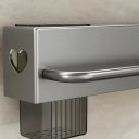Ver imagem 5 de Suporte Organizador Cozinha Parede Aço Inox 6 Ganchos Porta Facas Utensílios Cinza
