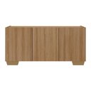 Ver imagem 5 de Rack para Tv até 32 Polegadas com 3 Portas Multimóveis Mp1068 Rustic/natural