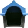 2x Casinha Pet para Cachorro Gato Conforto e Segurança Casa N4 - Azul - 1