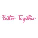 Ver imagem 1 de Arte Better Together 60cmx14,5cm - Cria Arte Laser Rosa
