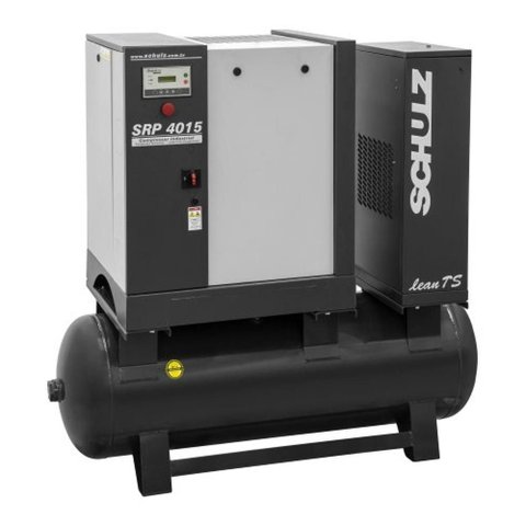 Compressor Parafuso Schulz Srp4015e Lean Ts 260 Litros 15hp 9bar Trifásico 220v