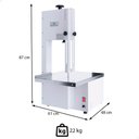 Ver imagem 3 de Serra Fita 1,46mts Delta Grill Branca 1/3 Cv Bivolt Monofásica 1026