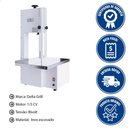 Ver imagem 2 de Serra Fita 1,46mts Delta Grill Branca 1/3 Cv Bivolt Monofásica 1026