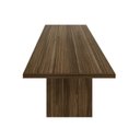 Ver imagem 5 de Kit 7 Peças com Uma Mesa de Reunião e 6 Cadeiras de Escritório Tela Mesh Espresso Móveis