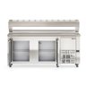Balcão Refrigerado Condimentaria GBPZ-200 AI - Aço Inox 0 a +7°C - Gelopar 220V - 2