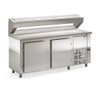 Balcão Refrigerado Condimentaria GBPZ-200 AI - Aço Inox 0 a +7°C - Gelopar 220V - 1