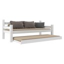 Ver imagem 2 de Bicama Madeira Maciça Para Colchão 78/88 X 188Cm Paris Multimóveis Vcr4139 Branco Branco