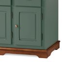 Ver imagem 3 de Balcão Buffet 3 Portas 2 Gavetas Manchester 2001 Linz Móveis - Verde Musgo/Imbuia