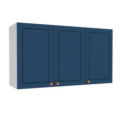 Armário Aéreo 3 Portas 120 Cm Pérola Yescasa - 4